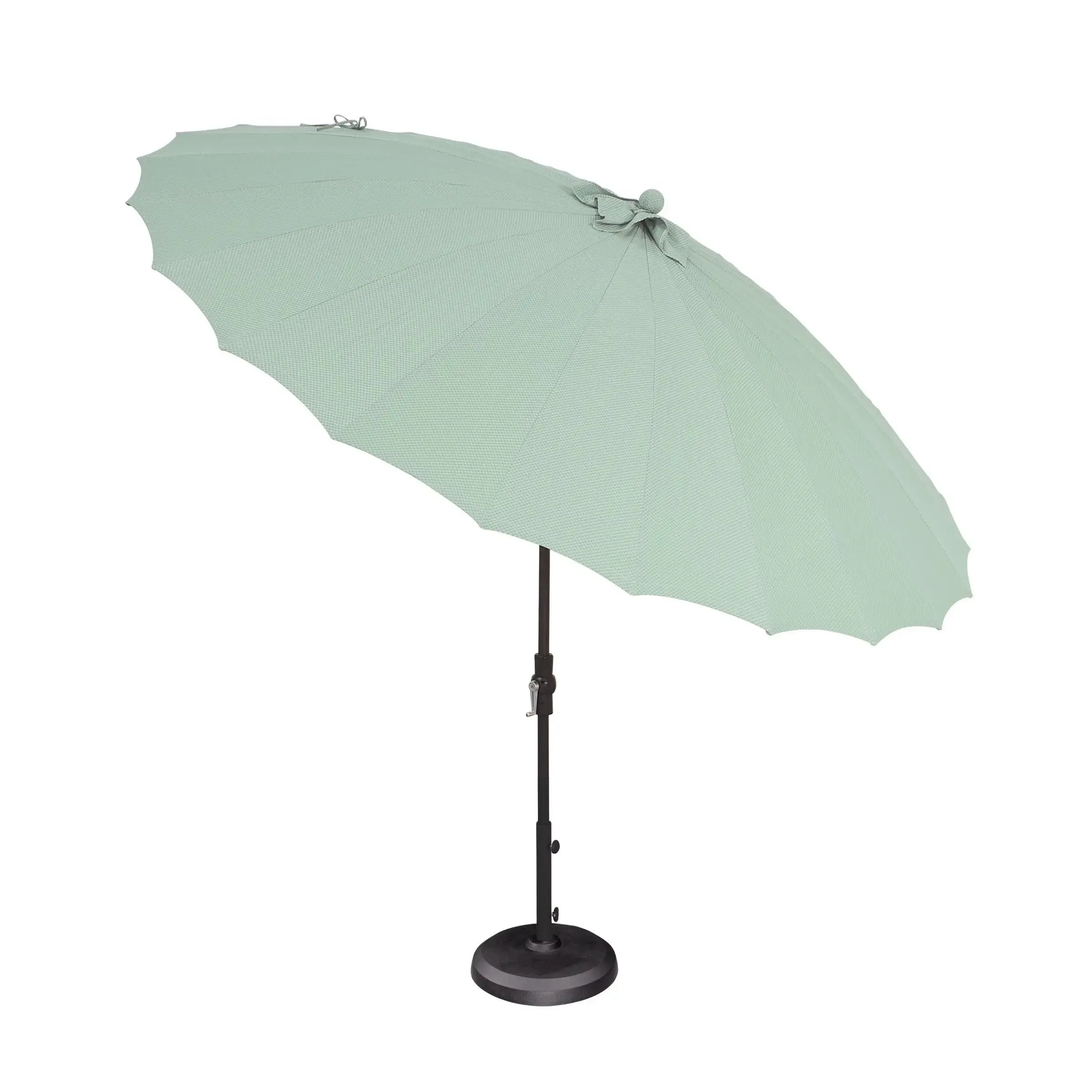 10' SHANGHAI Collar Tilt Market Umbrella by Treasure Garden