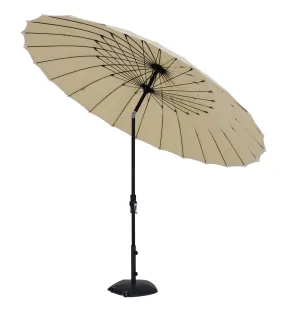 10' SHANGHAI Collar Tilt Market Umbrella by Treasure Garden