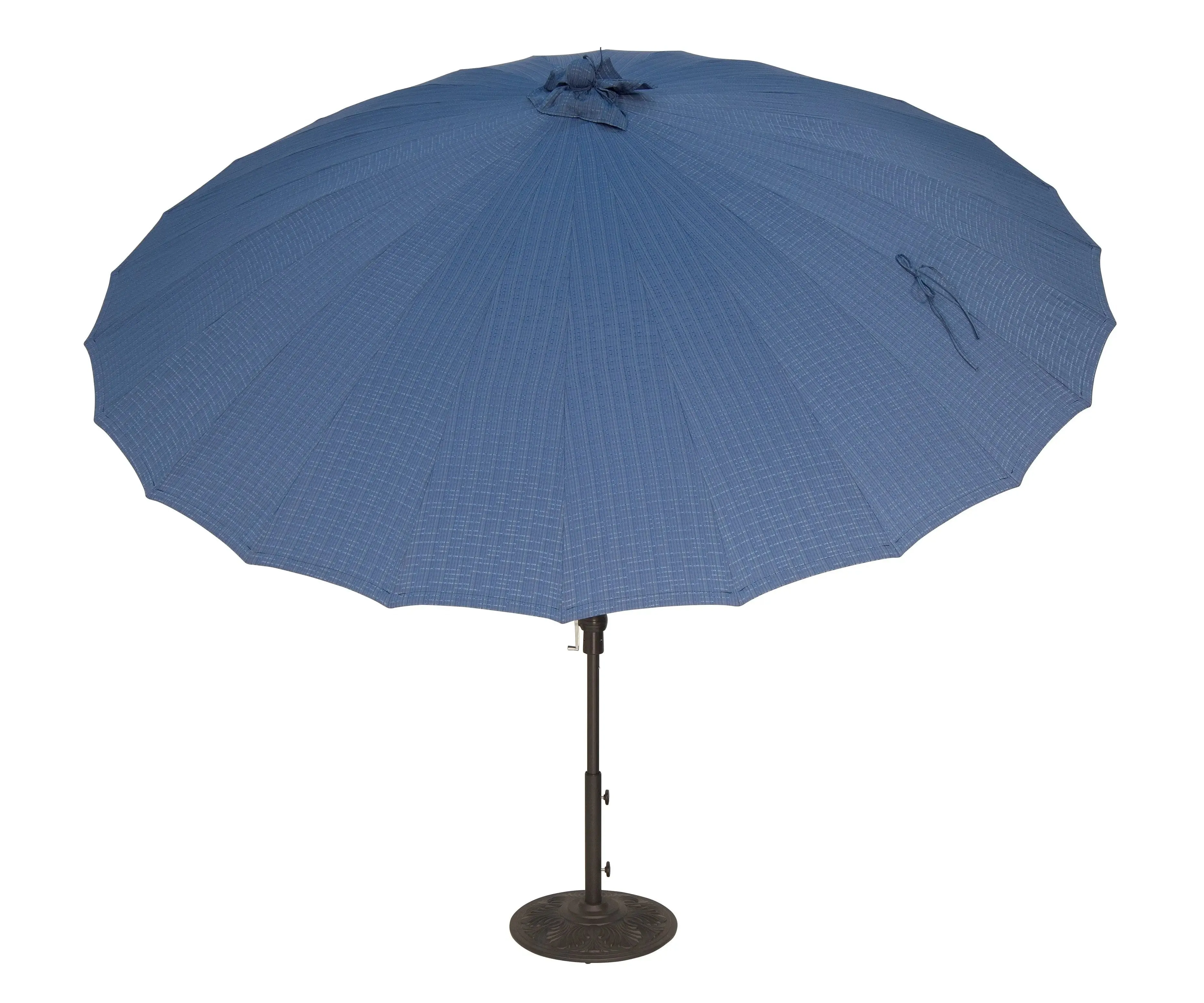 10' SHANGHAI Collar Tilt Market Umbrella by Treasure Garden