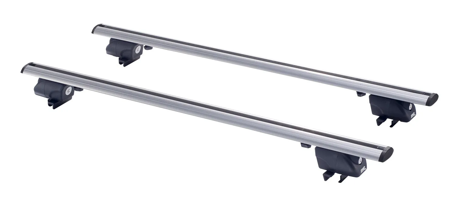 3D MAXpider 6104S - Roof Crossbar 48.54 in. x 4.53 3.54 2 pc. Aluminum