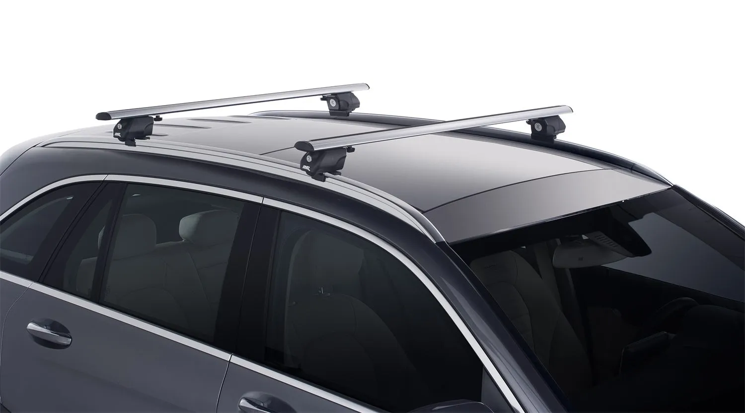 3D MAXpider 6104S - Roof Crossbar 48.54 in. x 4.53 3.54 2 pc. Aluminum