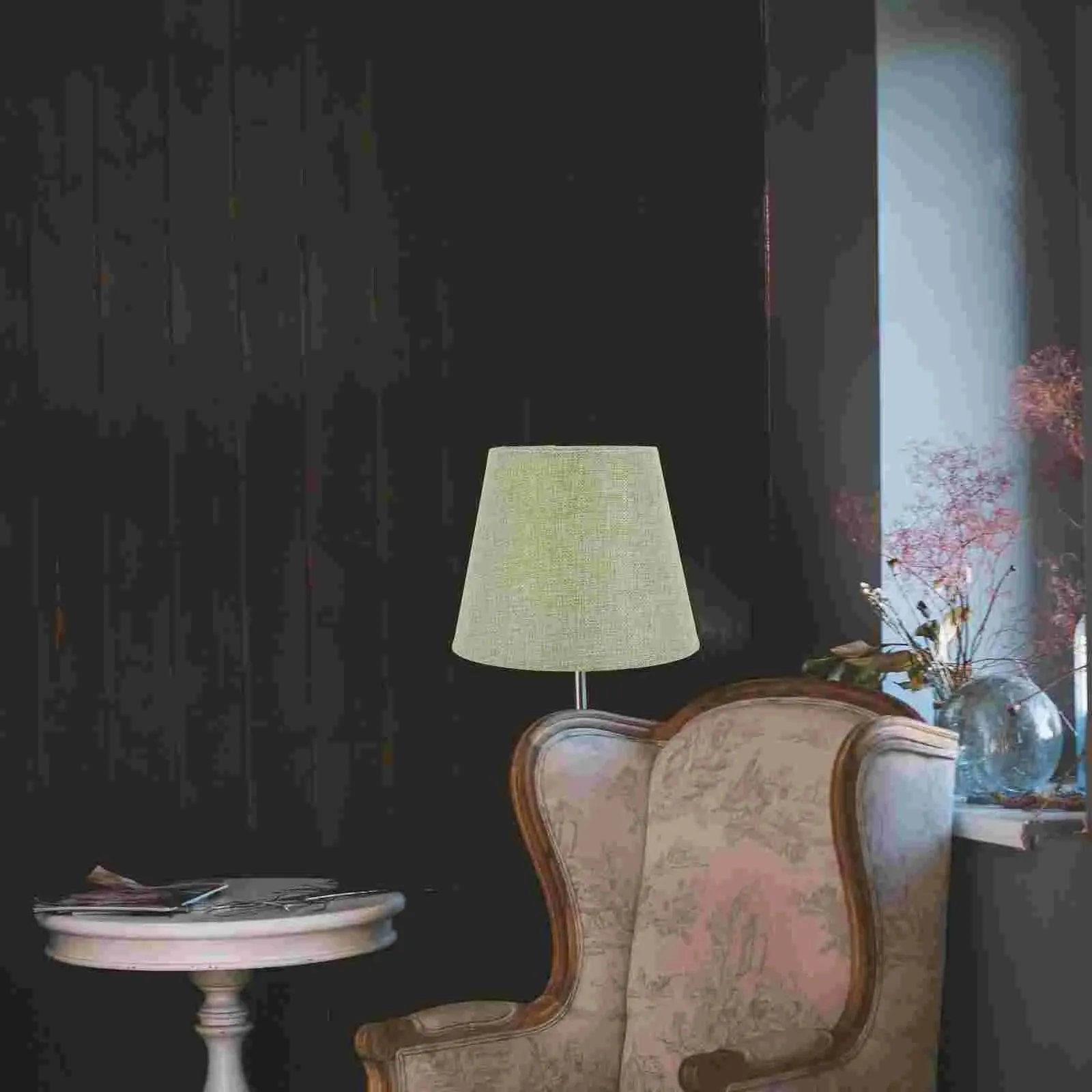 Adriana's Sage Green Fabric Chandelier Lamp Shade