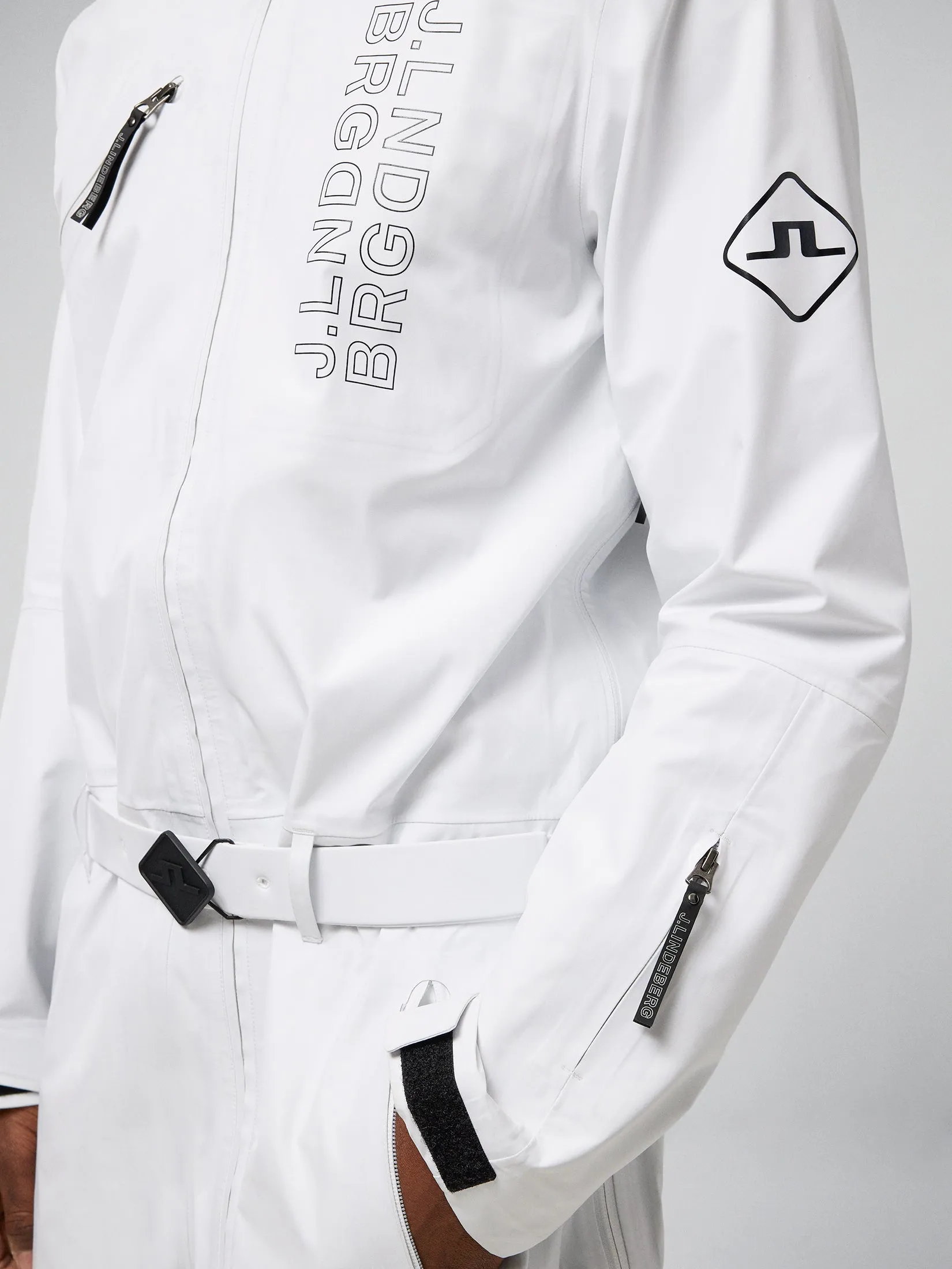 Aerial Shell One Piece / White