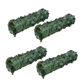 Aleko Privacy Fence Screens Artificial Ivy Leaf Privacy Screen Fence - 94x39 inches - Pack of 4