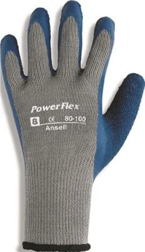 Ansell Powerflex Gloves Size 10