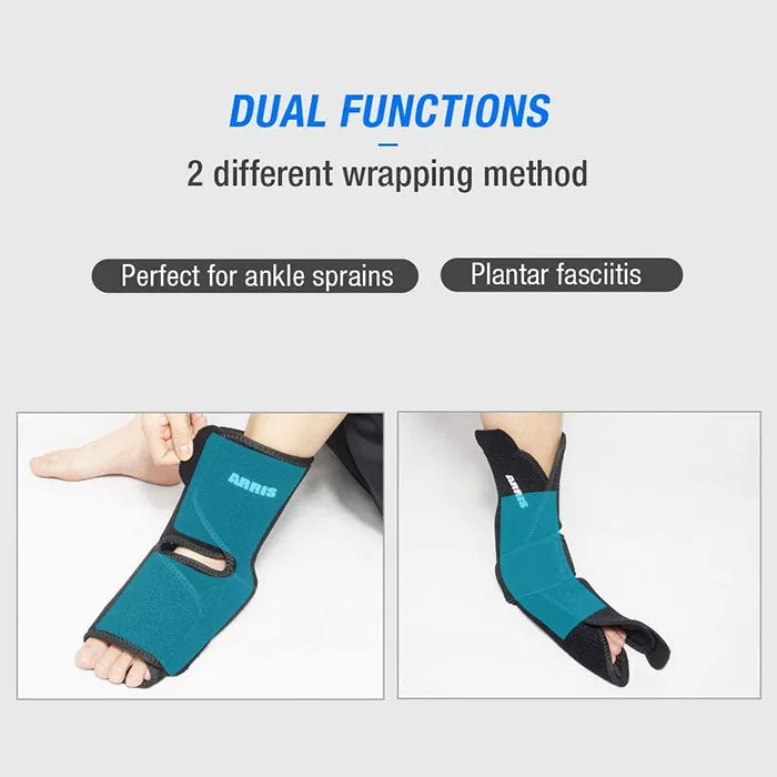 ARRIS Ankle and Foot Ice Pack Therapy Wrap for Sprained Ankle, Achilles Tendon Injuries, Plantar Fasciitis, Bursitis & Sore Feet