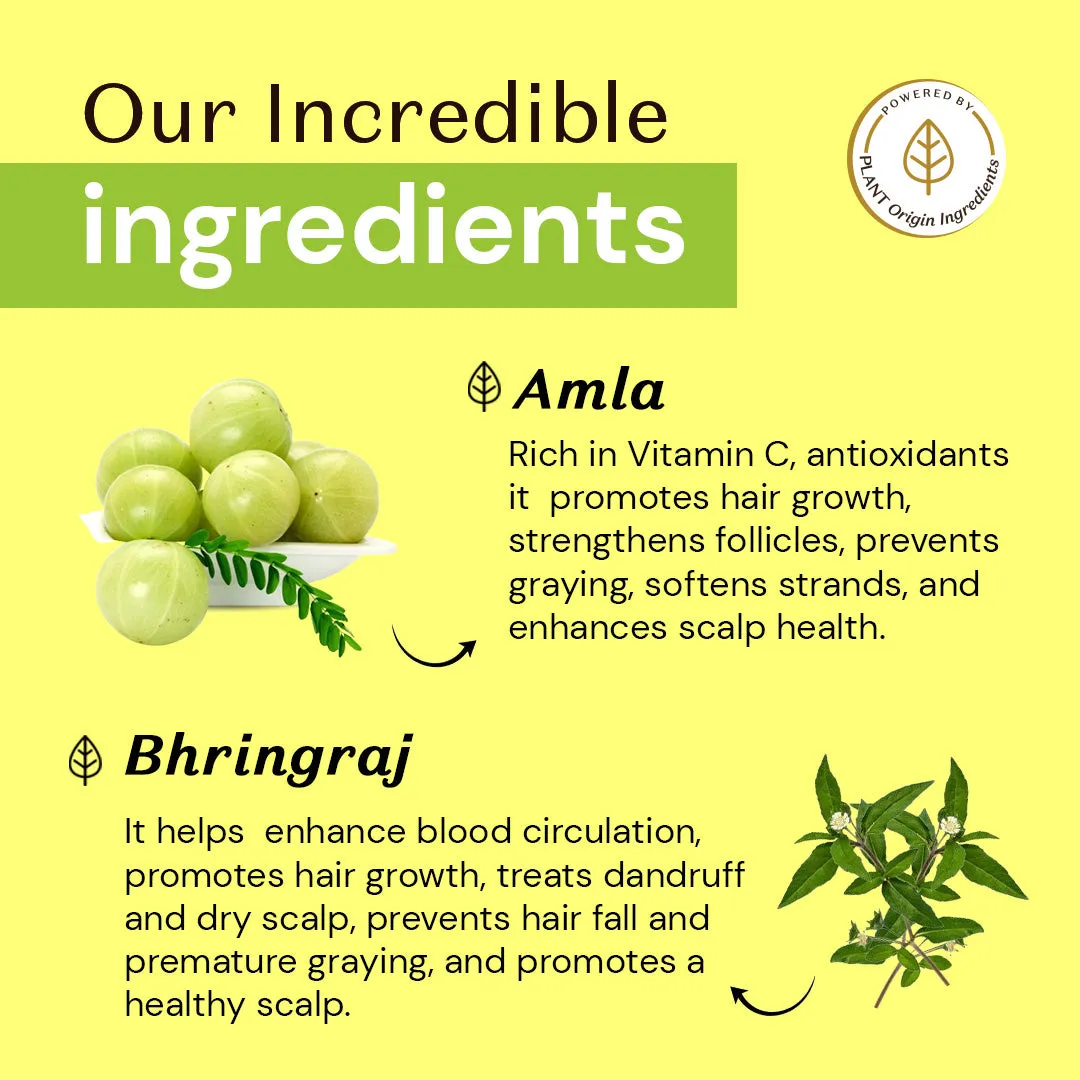 atulya Amla & Bhringraj Hair Oil - 200ml (Buy 3 Products & Get Rs.300 Off)
