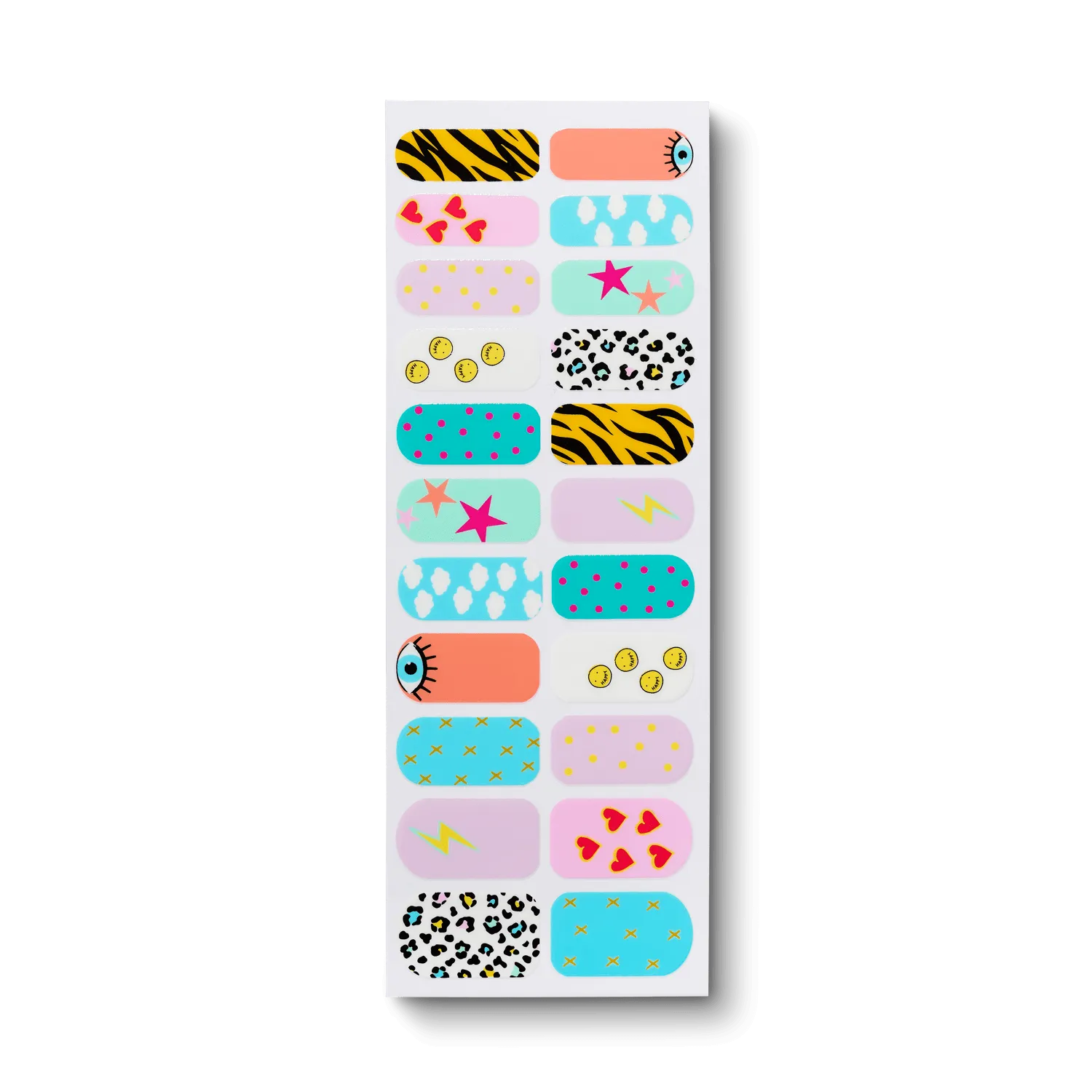 Cheat Sheets Nail Wrap Kit - Fun Fair