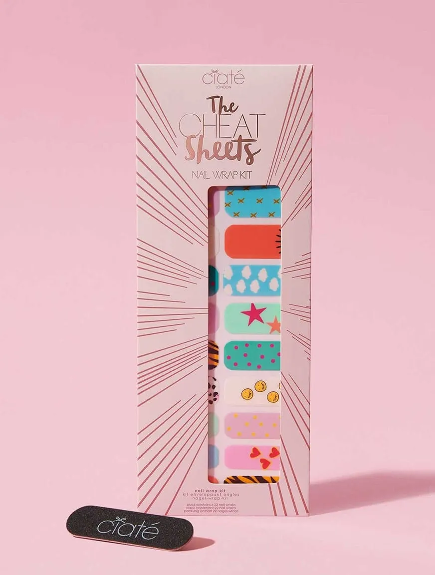 Cheat Sheets Nail Wrap Kit - Fun Fair
