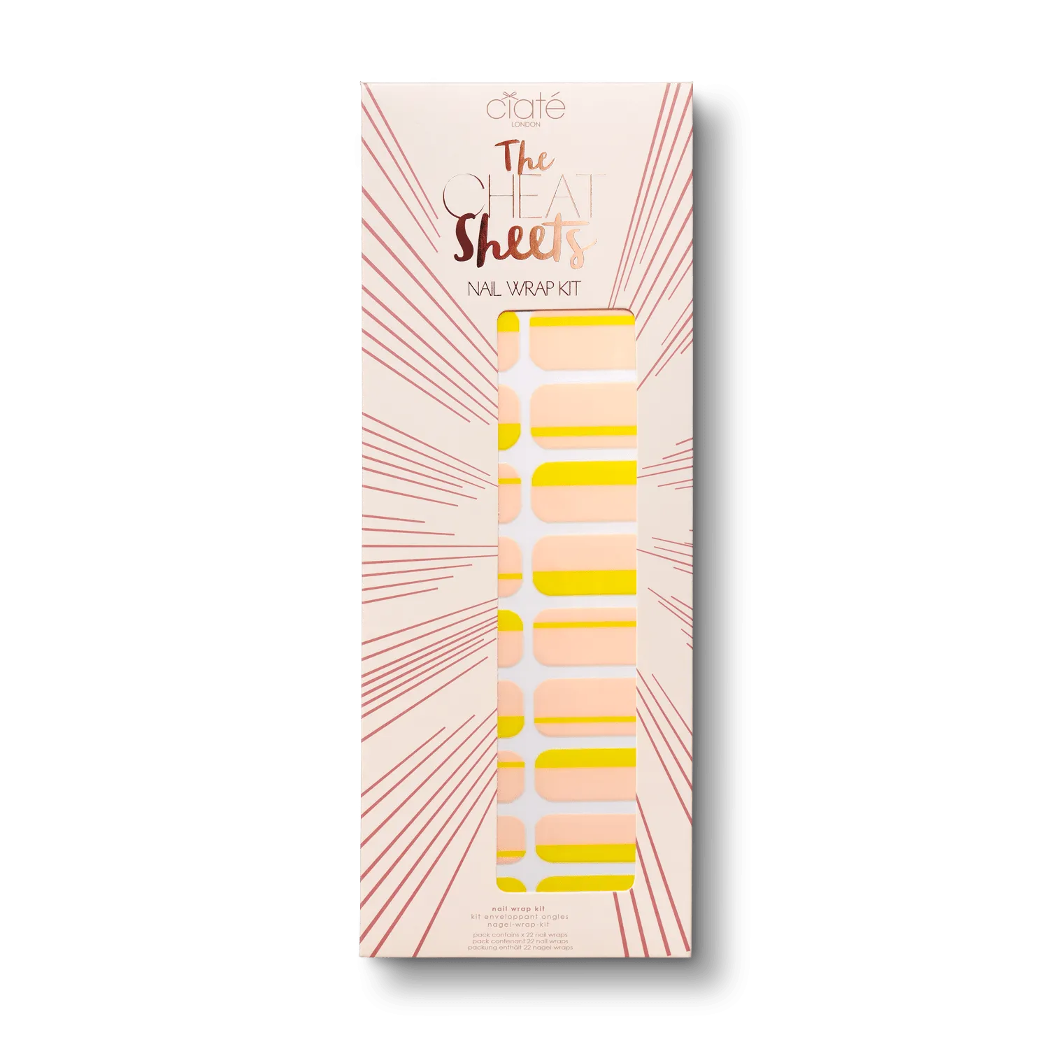 Cheat Sheets Nail Wrap Kit - So Electric
