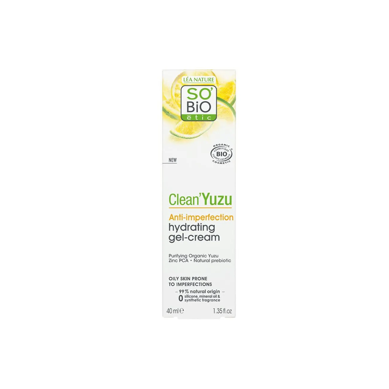 Clean'Yuzu Moisturizing Anti-Blemish Gel-Cream