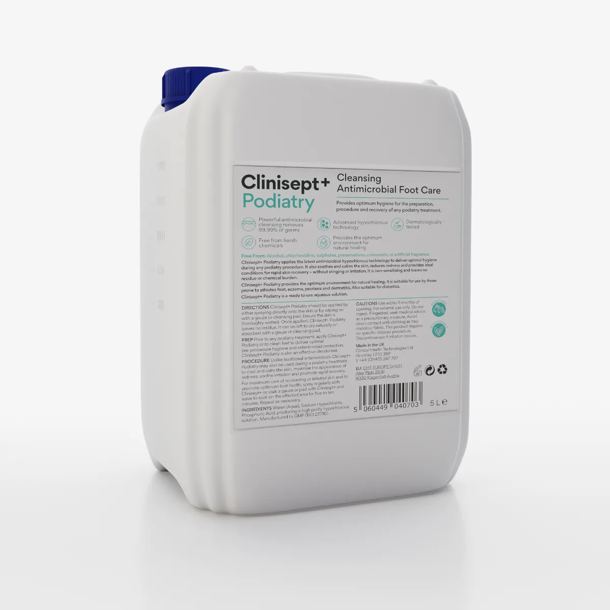 Clinisept  Podiatry - 5L Container (For Professional Use)