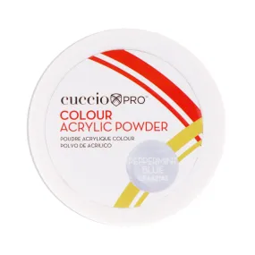 Colour Acrylic Powder - Peppermint Blue by Cuccio Pro for Women - 1.6 oz Acrylic Powder