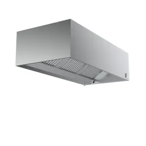 Combisteel Stainless Steel Wall-Mounted Extraction Hood Box Complete Unit 1000mm Wide - 7333.0760