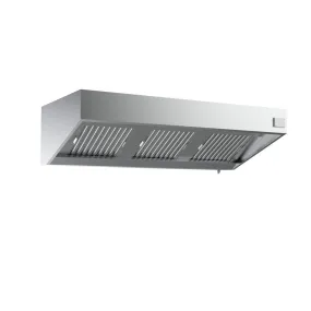 Combisteel Stainless Steel Wall-Mounted Extraction Hood Complete Unit 1600mm Wide - 7333.0710