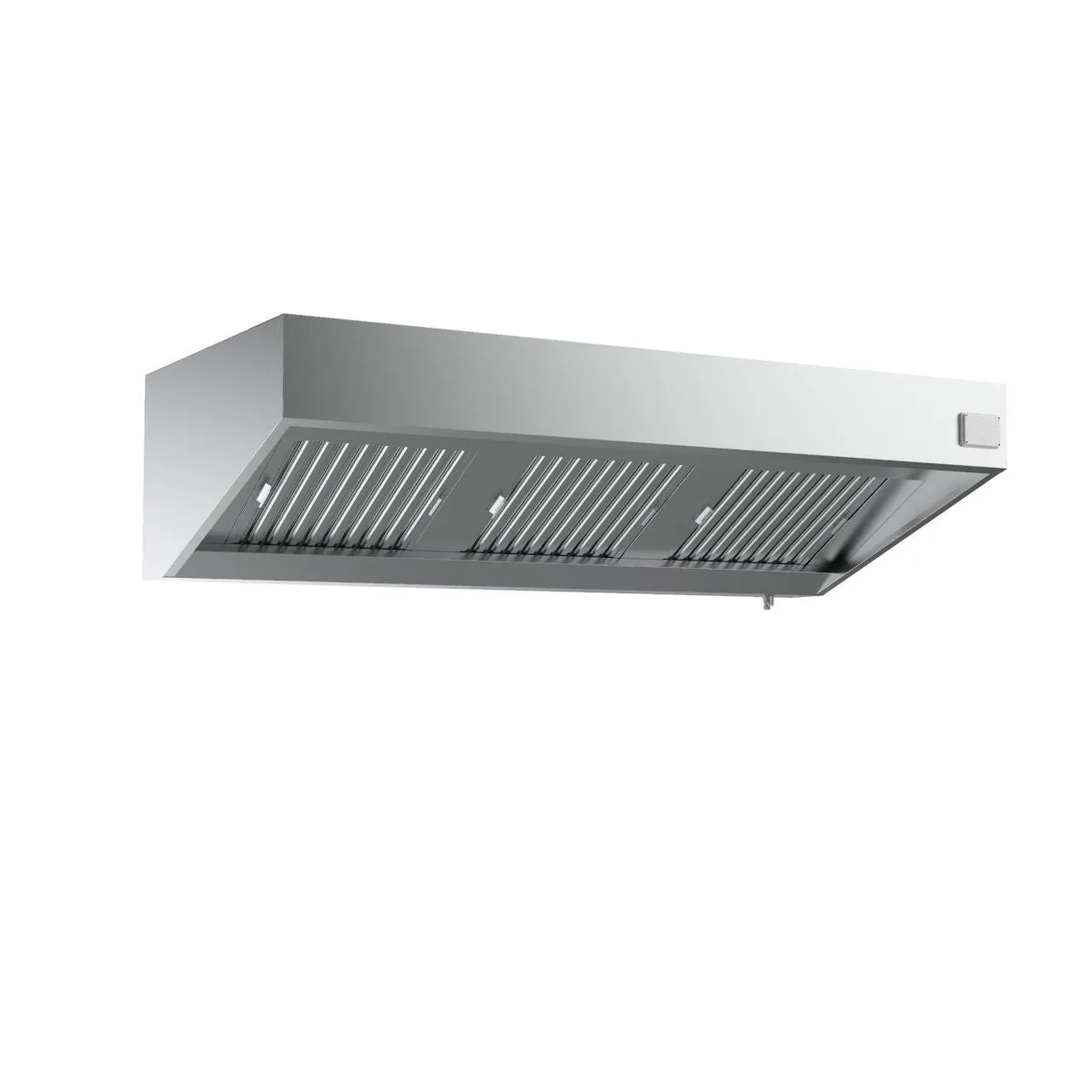 Combisteel Stainless Steel Wall-Mounted Extraction Hood Complete Unit 1600mm Wide - 7333.0710
