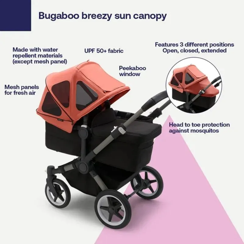 Donkey Breezy Sun Canopy - Sunrise Red