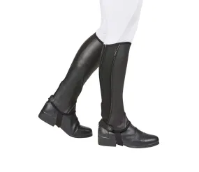 Dublin Super Flex Fit Leather Half Chaps