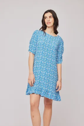 Ellen Dress - Blue Shades