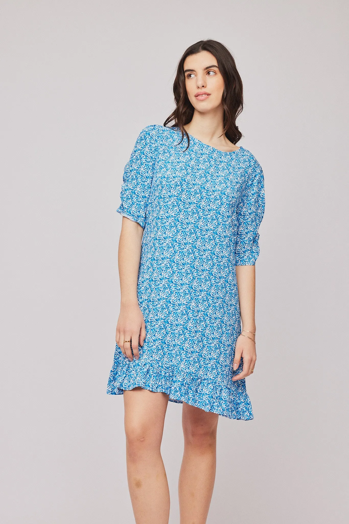 Ellen Dress - Blue Shades