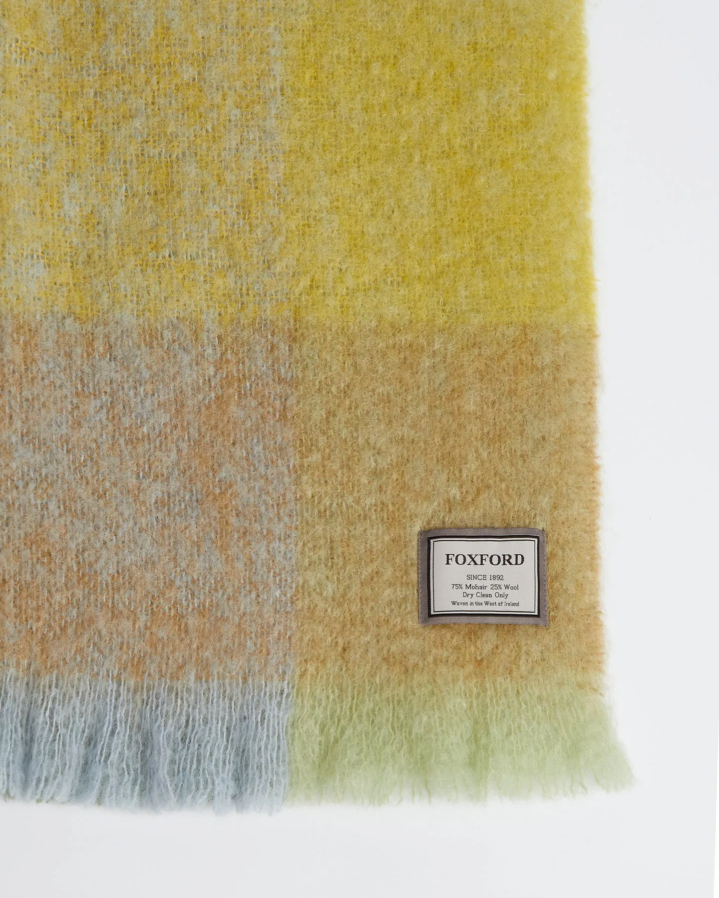 Foxford Cashel Mohair Throw