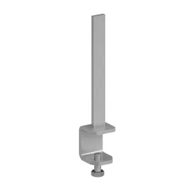 Front mounting screen bracket for aluminium frame screen returns mid-runs