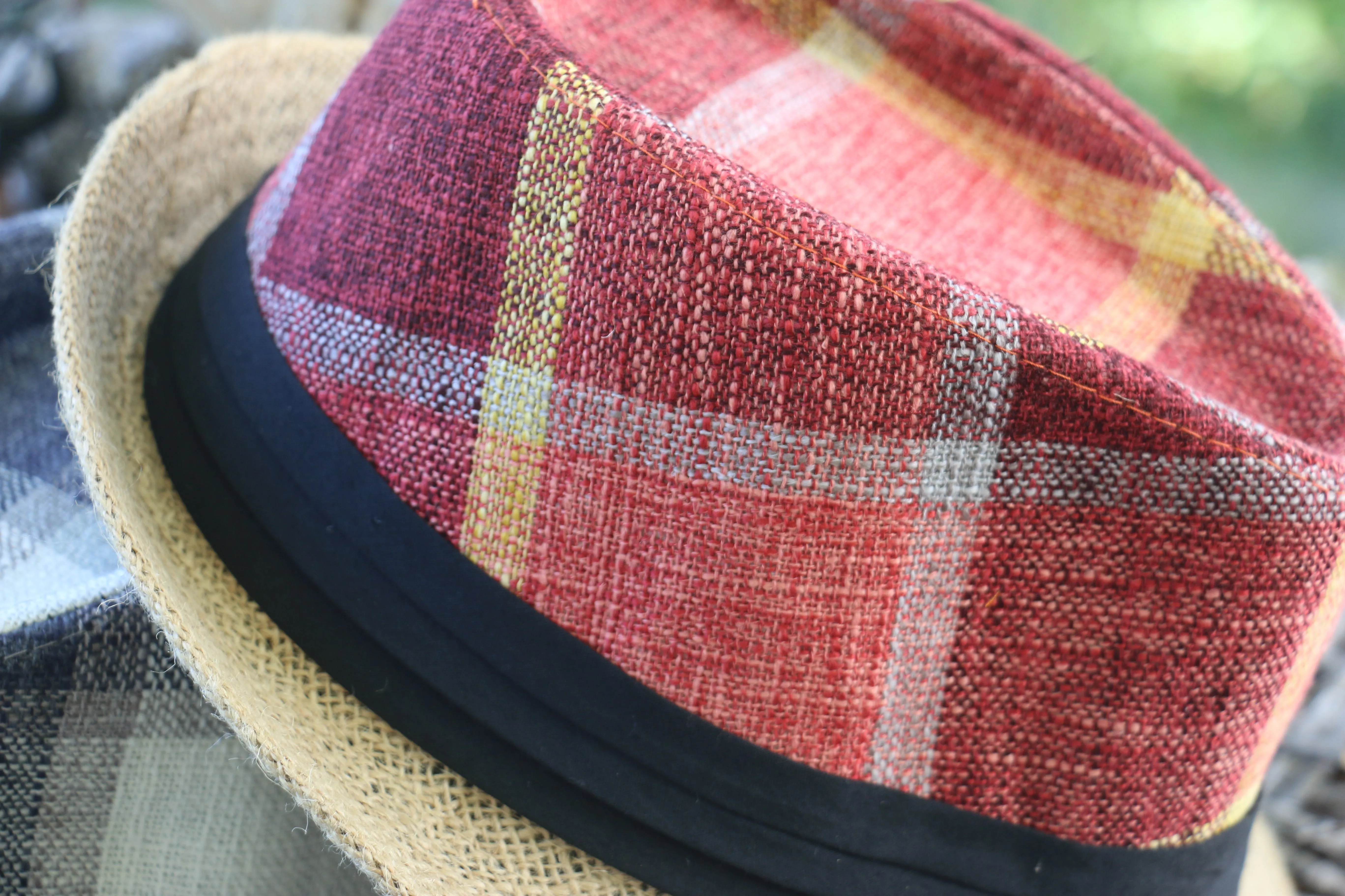 Funky Plaid Fedora