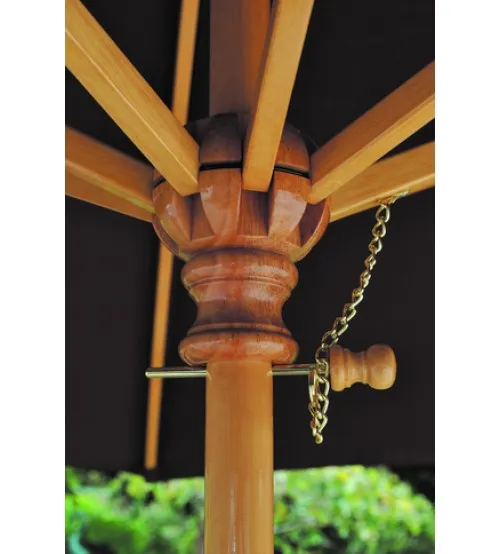 Galtech 131 - 9 FT Wood Market Umbrella