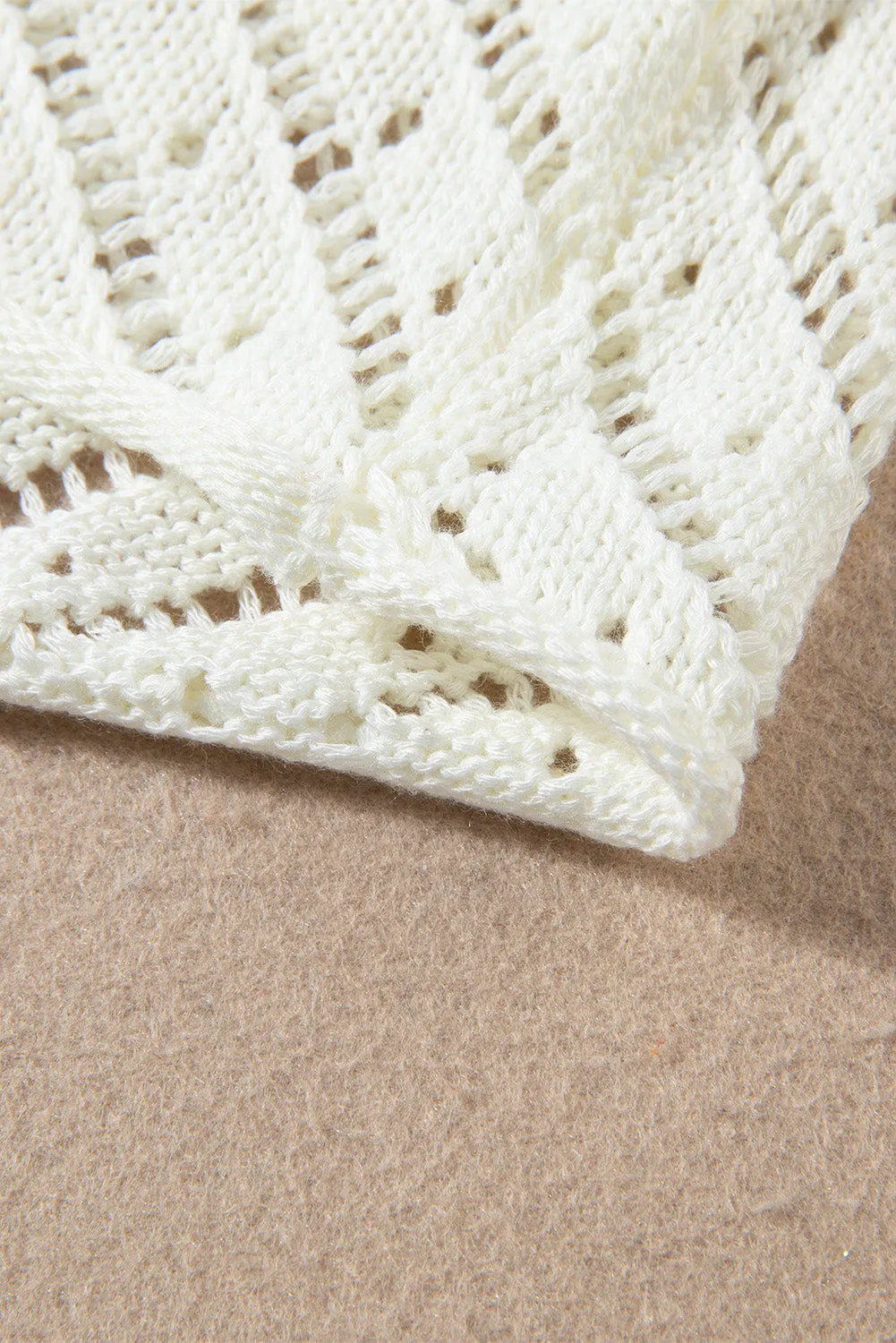 Hollowed Cropped 2 Piece Beach Dress