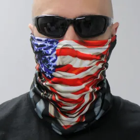 Hot Leathers America Rising Neck Gaiter Mask