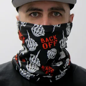 Hot Leathers Back Off Finger Neck Gaiter Mask