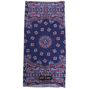 Hot Leathers HWN1008 Blue and Red Paisley EZ Tube