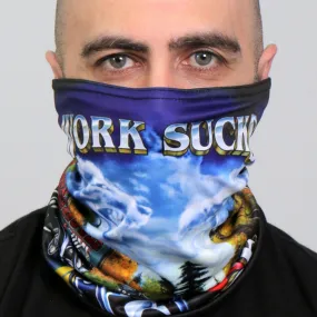 Hot Leathers Work Sucks Neck Gaiter