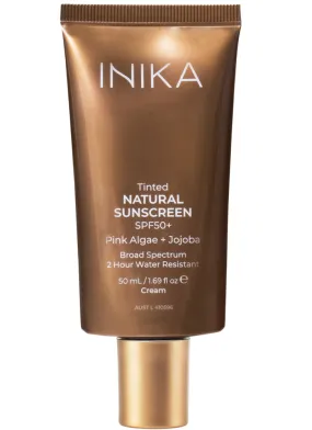 Inika Tinted Natural Sunscreen SPF50 