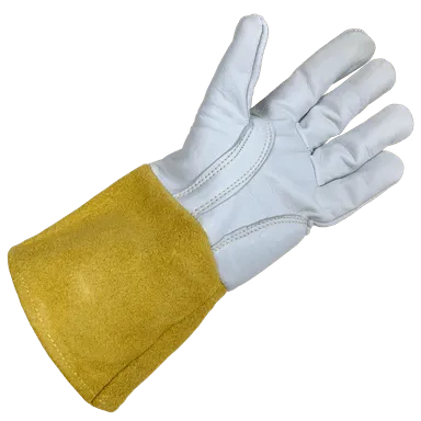 Leather Welding Gloves Cowhide / Goatskin with Kevlar Stitching - TIG - Armour Guard AG-1338
