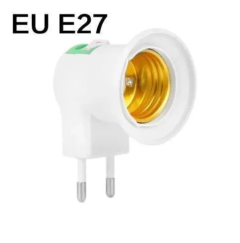 Light Bulb Adaptor Socket Bases Lamp Holder Converter Bulb Socket Extender