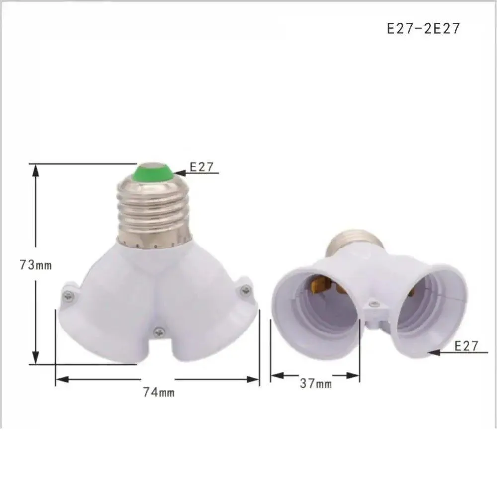 Light Bulb Adaptor Socket Bases Lamp Holder Converter Bulb Socket Extender