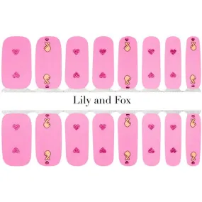 Lily And Fox - Nail Wrap - Instant Crush