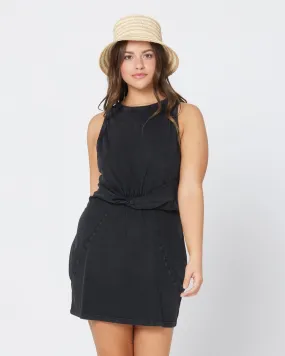 L*SPACE Black Seaview Dress