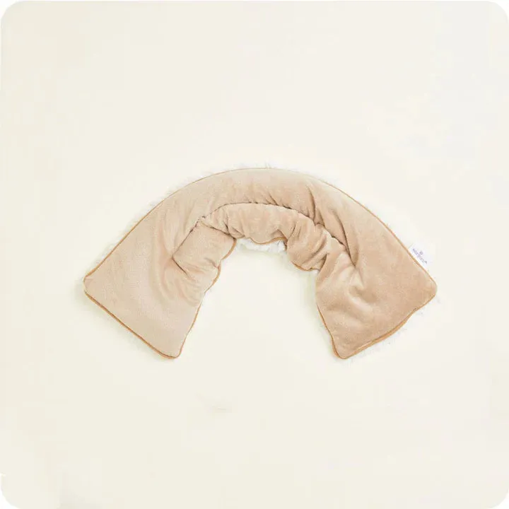 Marshmallow Brown Warmies Neck Wrap