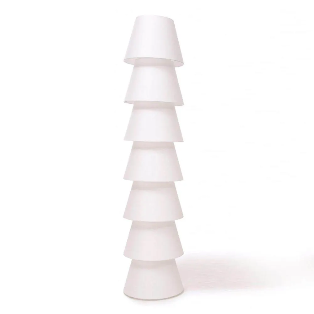 Moooi Setup shades 7 metal floor lamp by Marcel Wanders