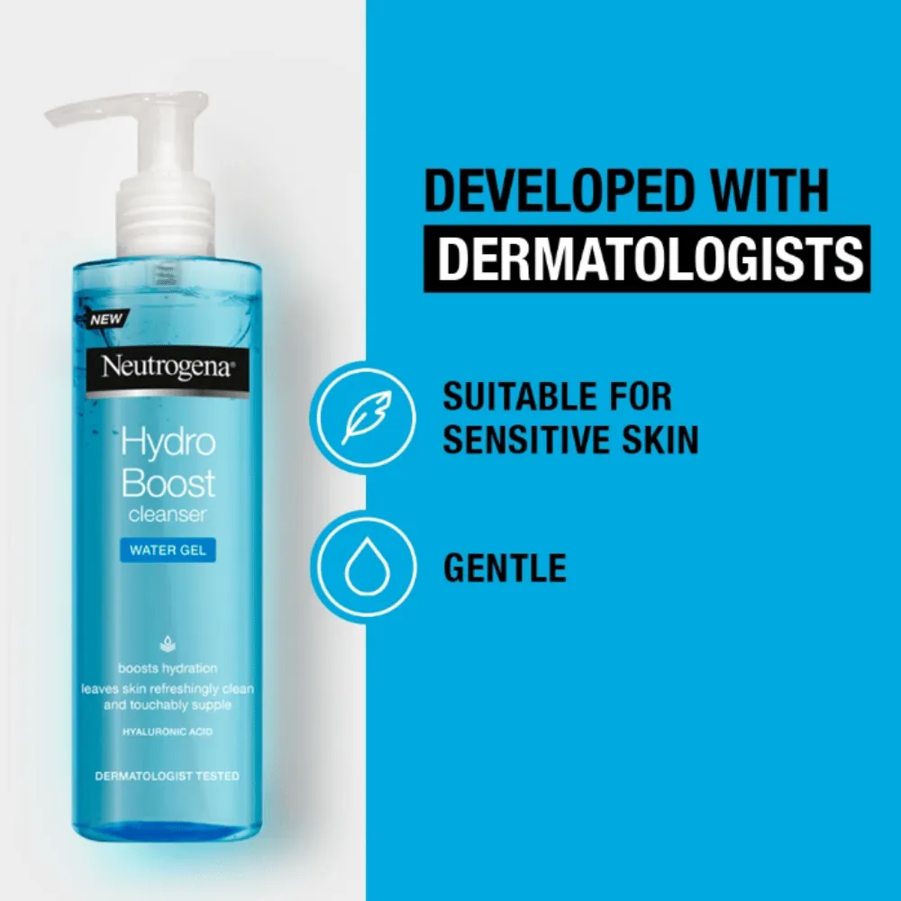Neutrogena Hydro Boost Water Gel Face Cleanser 200ml