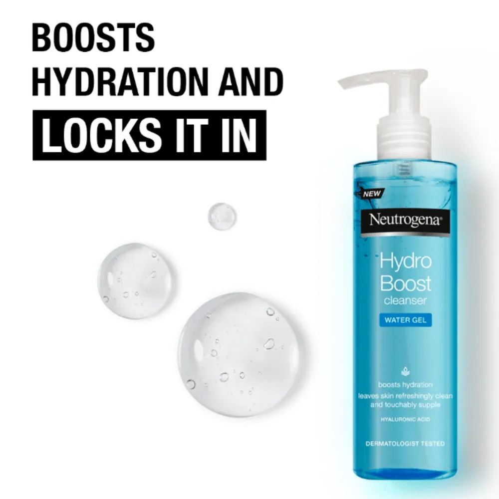Neutrogena Hydro Boost Water Gel Face Cleanser 200ml