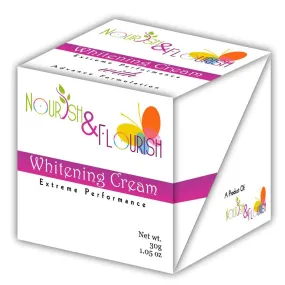 Nourish & Flourish Whitening Cream | Best Whitening Cream - Glowing Cream - Brightening Cream