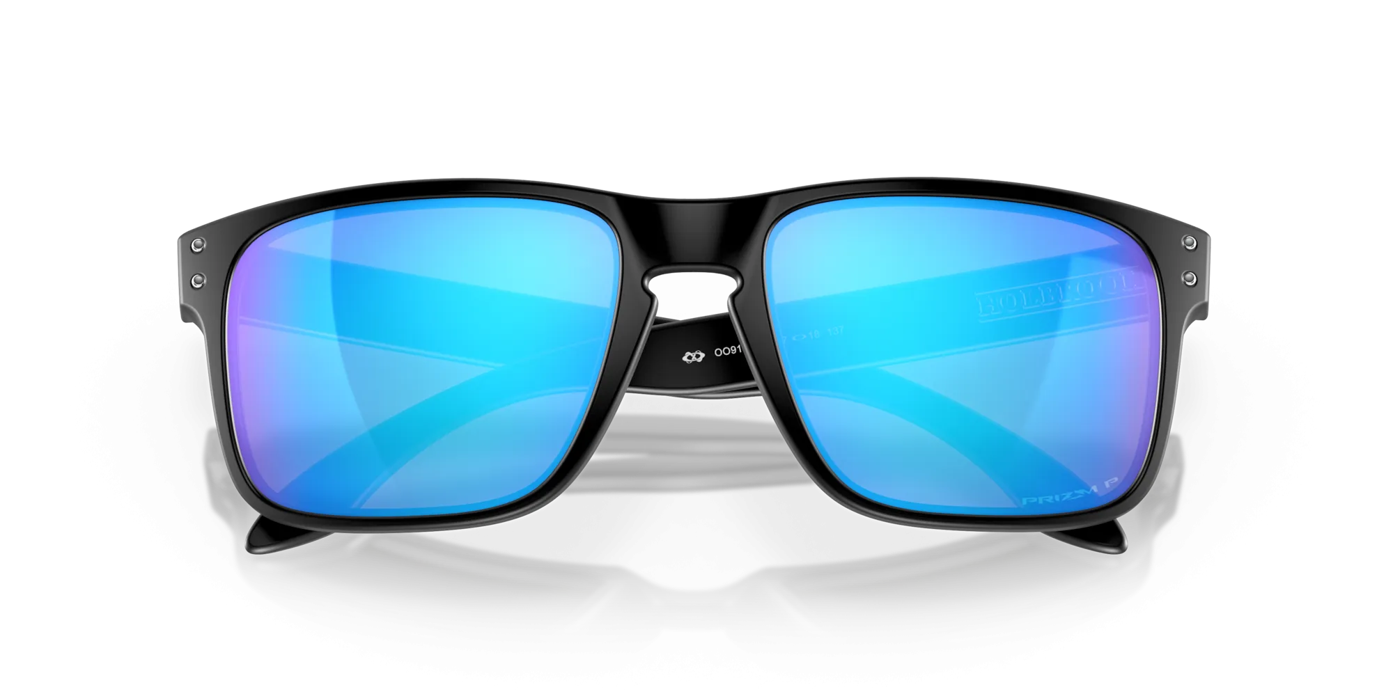 Oakley Holbrook Color: Prizm Sapphire Polarized Lenses, Matte Black Frame