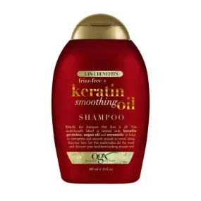 Ogx Frizz-Free   Keratin Smoothing Oil Shampoo