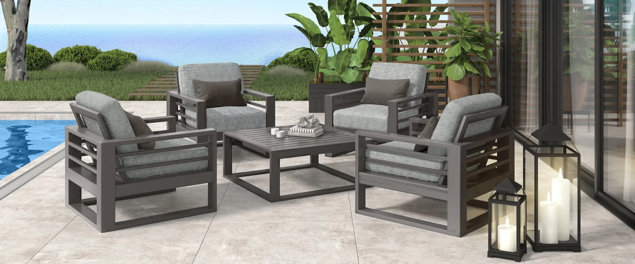 Palermo High Back Seating Collection