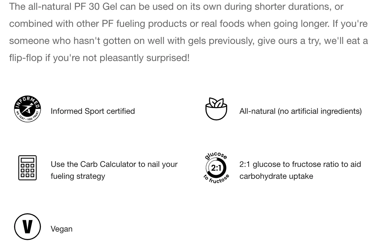 Precision Fuel & Hydration PF30 Caffeine Gel