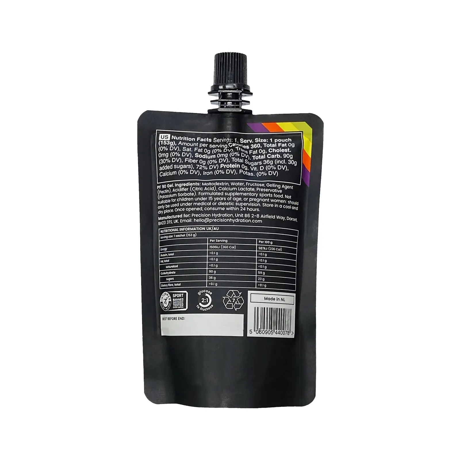 Precision Fuel & Hydration PF90 Gels