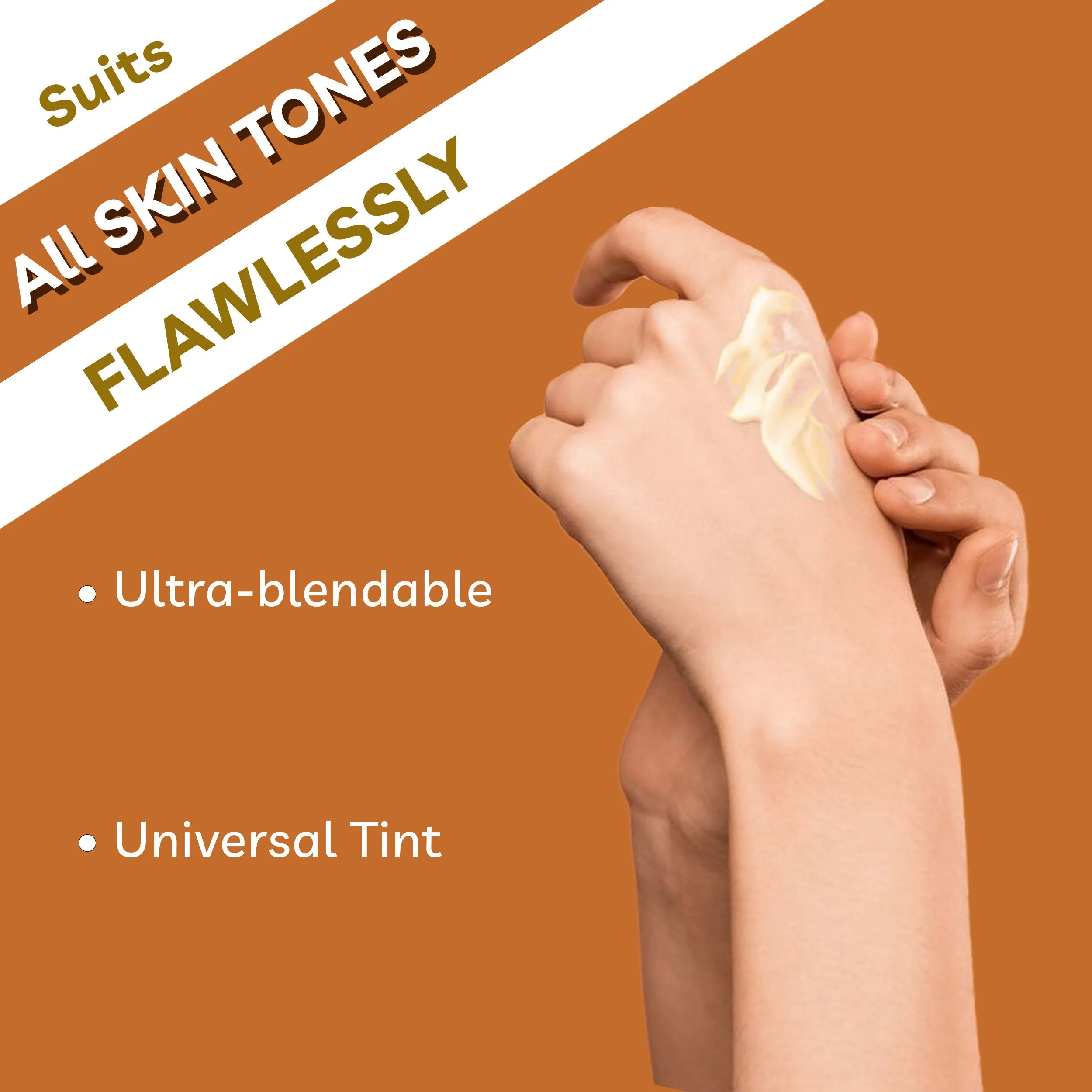 Purplle Sun Blur Tinted Sunscreen - Shea Butter, Lime, and Rosemary SPF50 (50 gm)